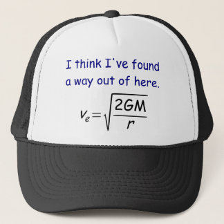 Camionero Gorra de la velocidad de escape