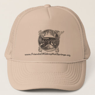 Camionero Gorra de las aguas termales de Gilroy - pozo del