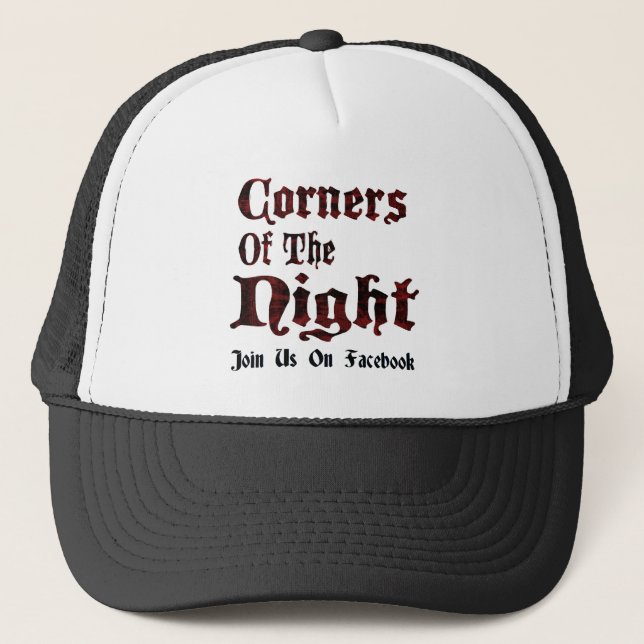 Camionero Gorra de las ESQUINAS (Anverso)