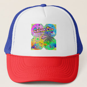Camionero Gorra de las estaciones de Culver CIty Quadro