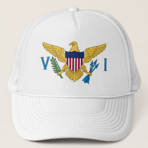 CAMIONERO GORRA DE LAS ISLAS VIRGEN DE EE.UU.