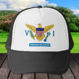 Camionero Gorra de las Islas Vírgenes de los Estados Unidos