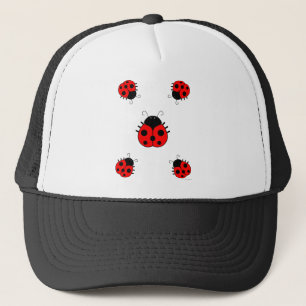 Camionero Gorra de las mariquitas