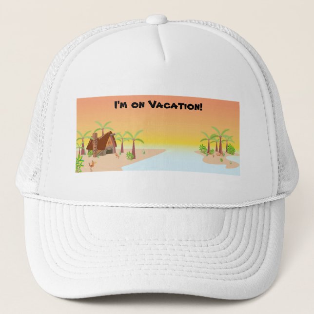 Camionero Gorra de las vacaciones (Anverso)