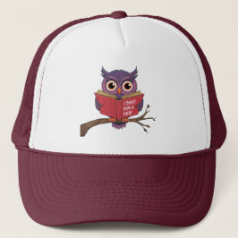 Camionero Gorra de lectura de Owl