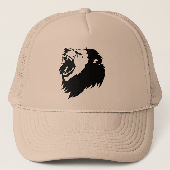 Camionero Gorra de León Roaring (Anverso)
