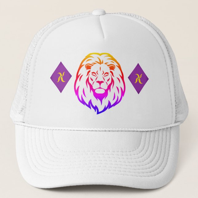 Camionero Gorra de leones (Anverso)