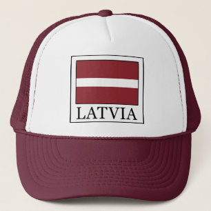 Camionero Gorra de Letonia