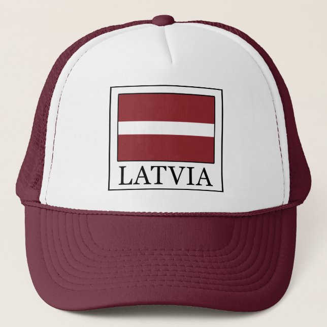 Camionero Gorra de Letonia (Anverso)