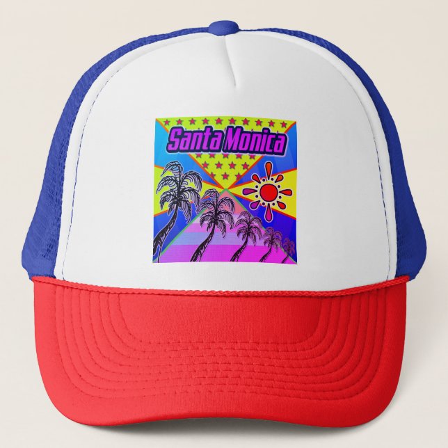 Camionero Gorra de Libertad de Santa Mónica (Anverso)
