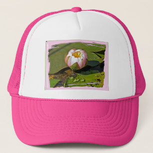 Camionero Gorra de Lirio-Agua Rosa Bud