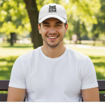 Gorra de Lobo Peligroso – Gorra con Diseño de Lobo