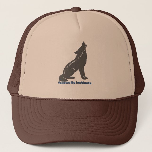 Camionero Gorra de LOBOS (Anverso)
