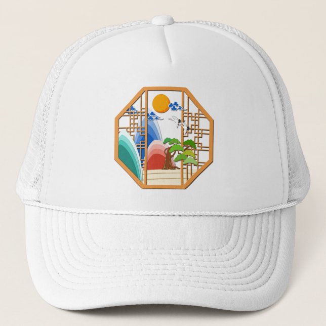 Camionero Gorra de longevidad (Anverso)