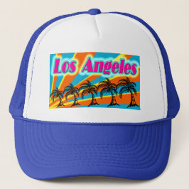 Camionero Gorra de Los Ángeles 5 Palm Trees