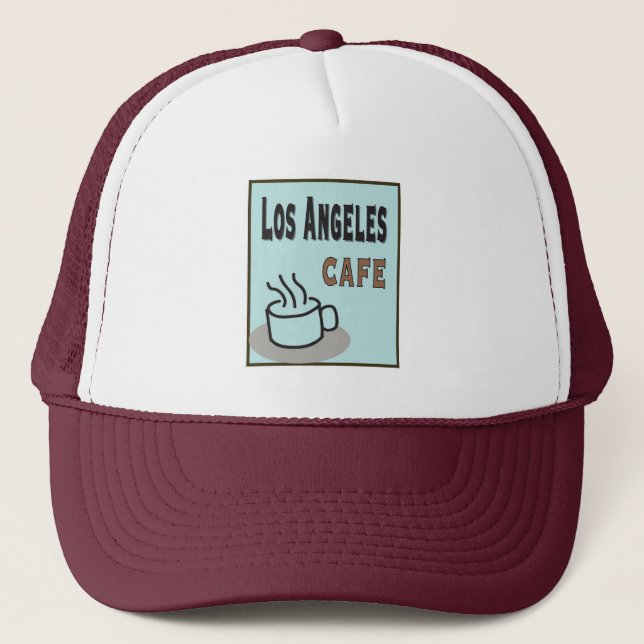 Camionero Gorra de Los Angeles Cafe (Anverso)
