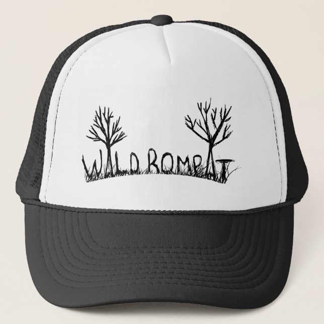Camionero Gorra de los árboles (Anverso)