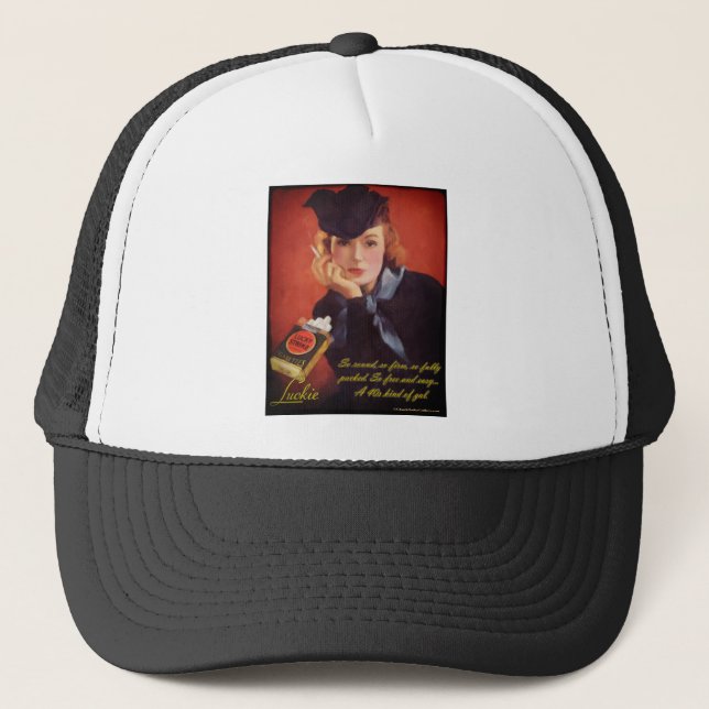 Camionero Gorra de los camioneros de "Luckie" (Anverso)