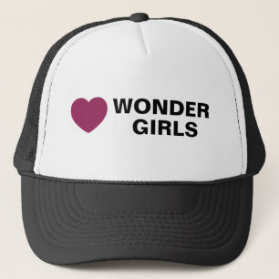 Camionero Gorra de los chicas de la maravilla del amor