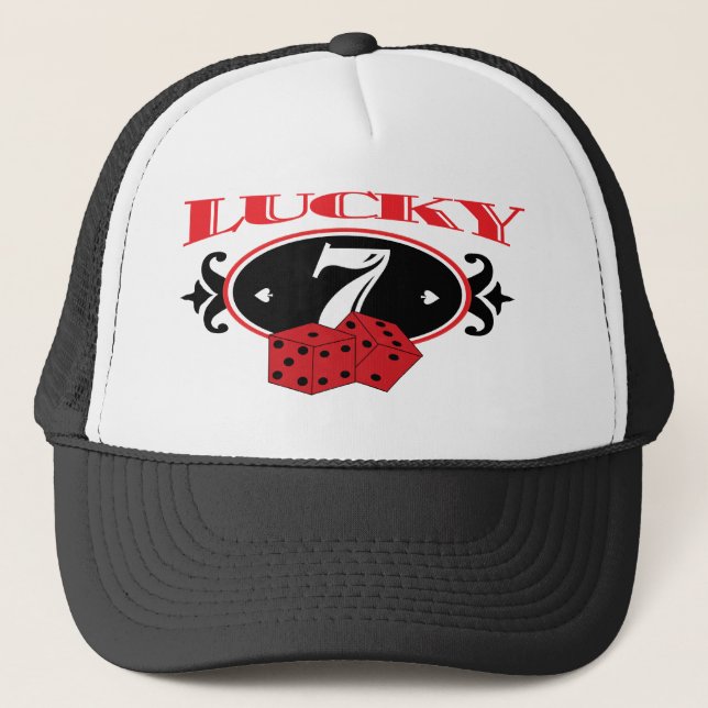 Camionero Gorra de los dados L7 (Anverso)