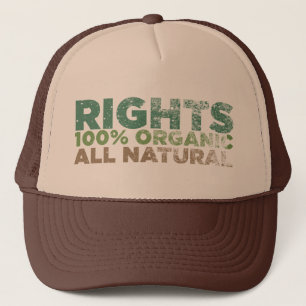 Camionero Gorra de los derechos naturales