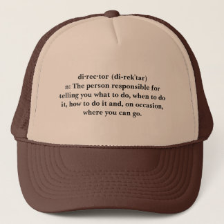 Camionero gorra de los directores