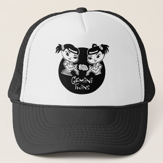 Camionero Gorra de los géminis (Anverso)