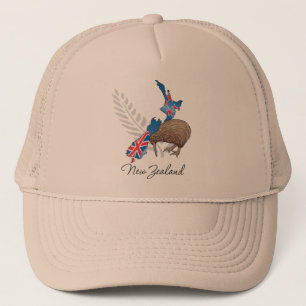 Camionero Gorra de los iconos de NZ