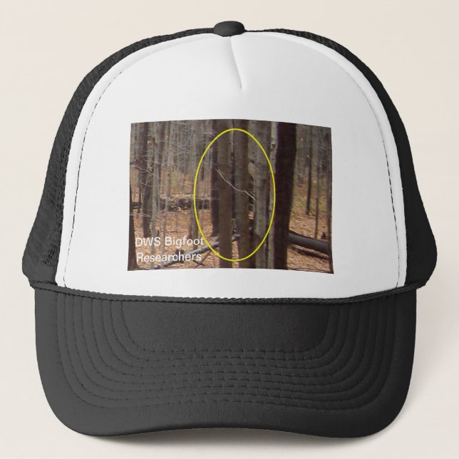 Camionero Gorra de los investigadores de DWS Bigfoot (Anverso)