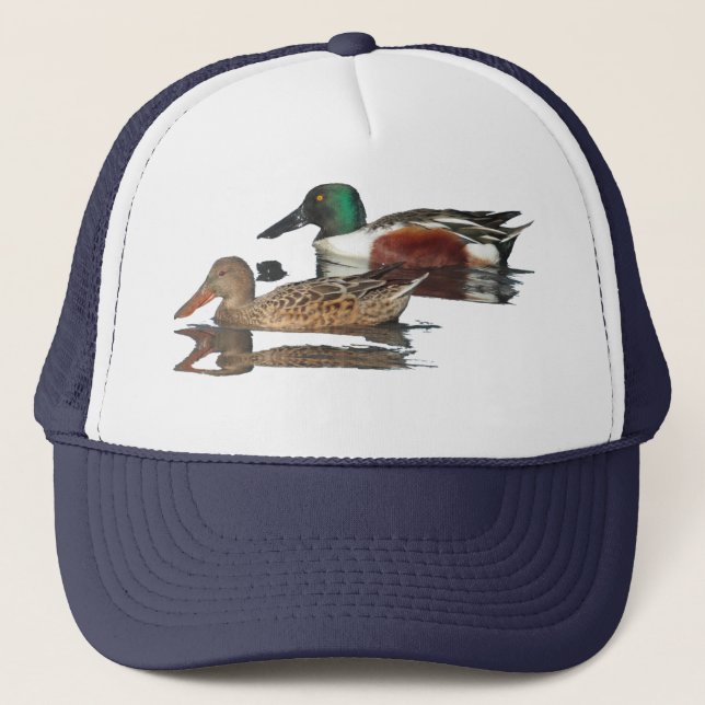 Camionero Gorra de los patos cuchara septentrionales que (Anverso)
