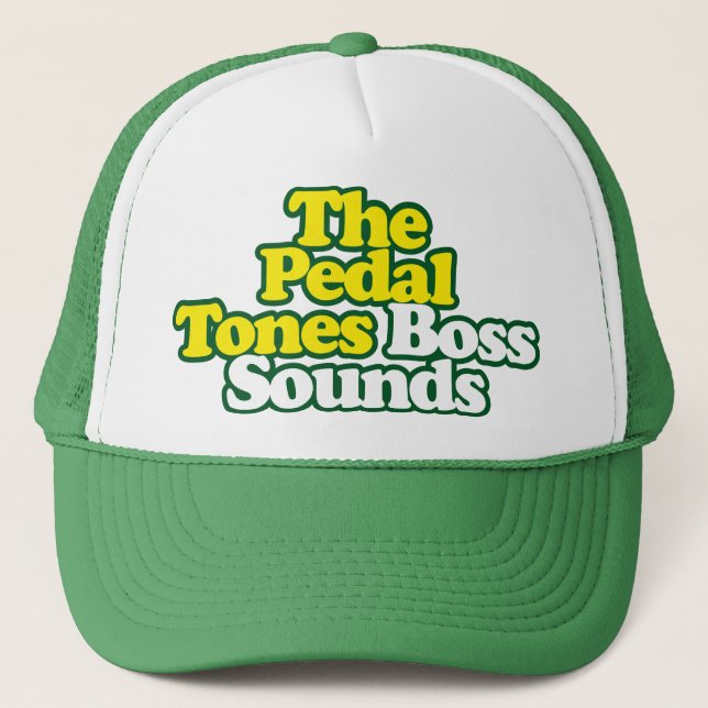 Camionero Gorra de los sonidos de Boss - esquema verde (Anverso)