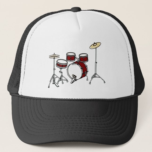Camionero Gorra de los tambores 2 (Anverso)