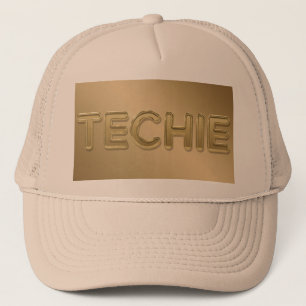 Camionero Gorra de Luxe Gold Techie Khaki