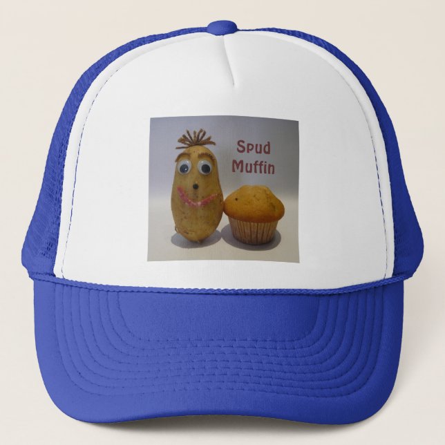 Camionero Gorra de magdalena Spud tonto (Anverso)
