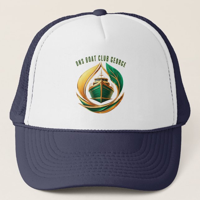 Camionero Gorra de malla náutica para barco (Anverso)