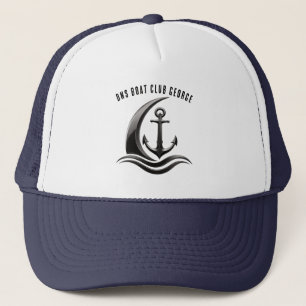 Camionero Gorra de malla náutica para barco