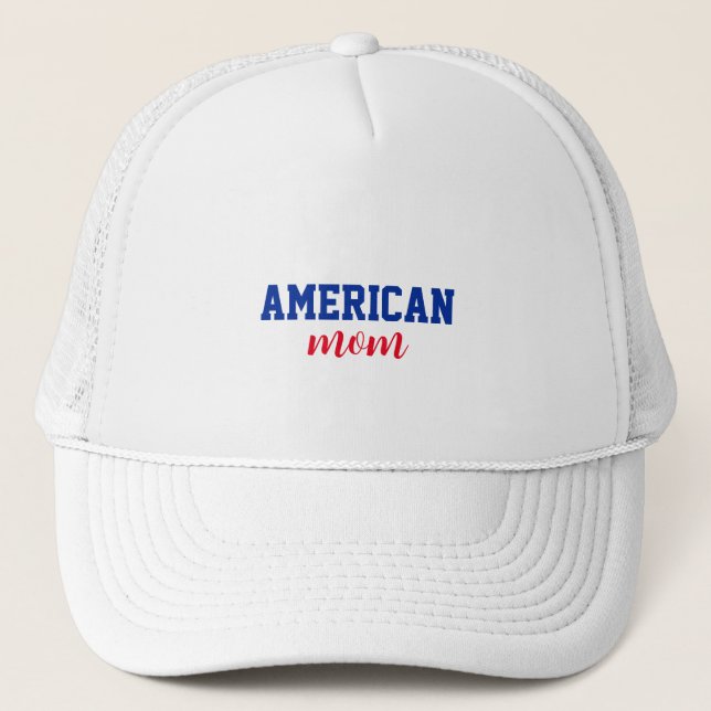 Camionero Gorra de Mamá Americana (Anverso)
