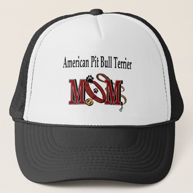 Camionero Gorra de mamá de American Pit Bull Terrier (Anverso)