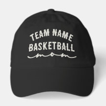 Gorra de Mamá de Baloncesto con Nombre de Equipo P