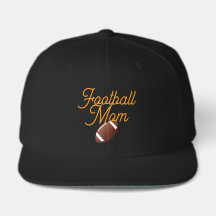 Gorra de Mamá de Fútbol Negra