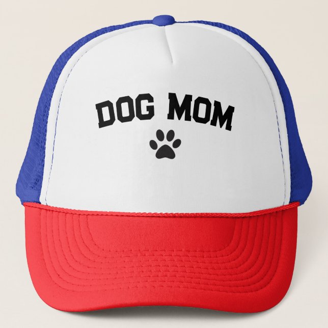 Camionero Gorra de mamá de perro personalizada | gorra diver (Anverso)