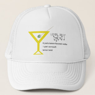 Camionero Gorra de Martini de la gota de limón