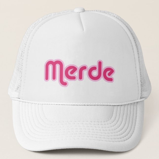Camionero Gorra de Merde (Anverso)