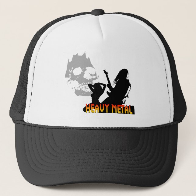 Camionero Gorra de metales pesados (Anverso)