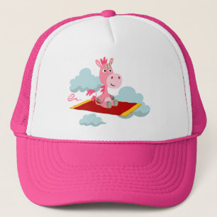 Camionero Gorra de moda mágica de unicornio Personalizado li
