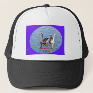 Camionero Gorra de Momentos Pacíficos en la Naturaleza