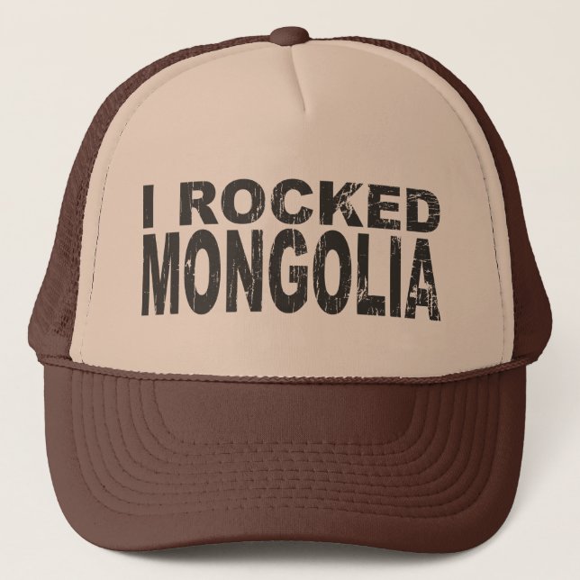 Camionero Gorra de Mongolia (Anverso)