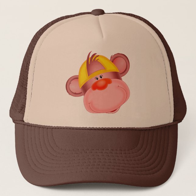 Camionero gorra de mono de dibujos animados (Anverso)