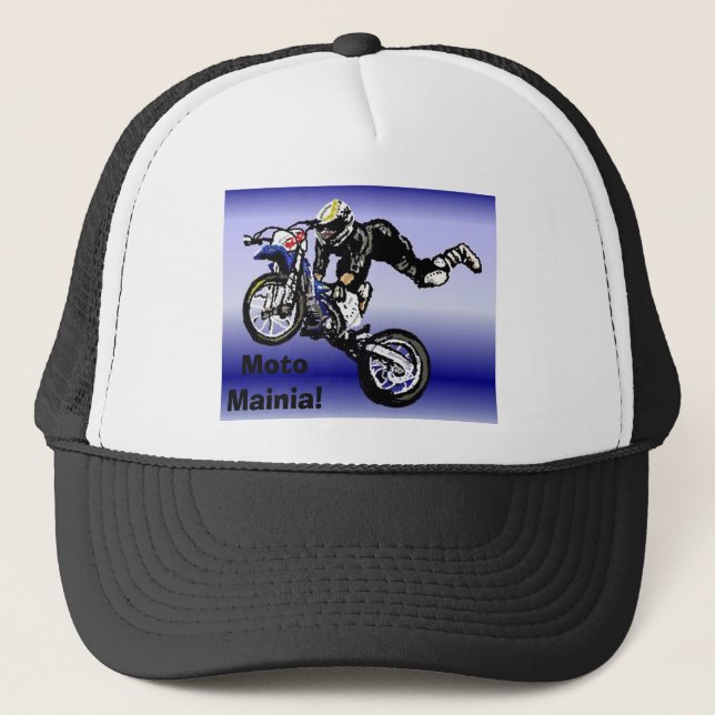 Camionero Gorra de Moto Mainia (Anverso)