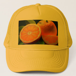 Camionero Gorra de naranjas
